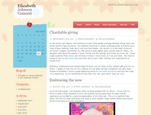 Tablet Screenshot of lizcamozzi.com